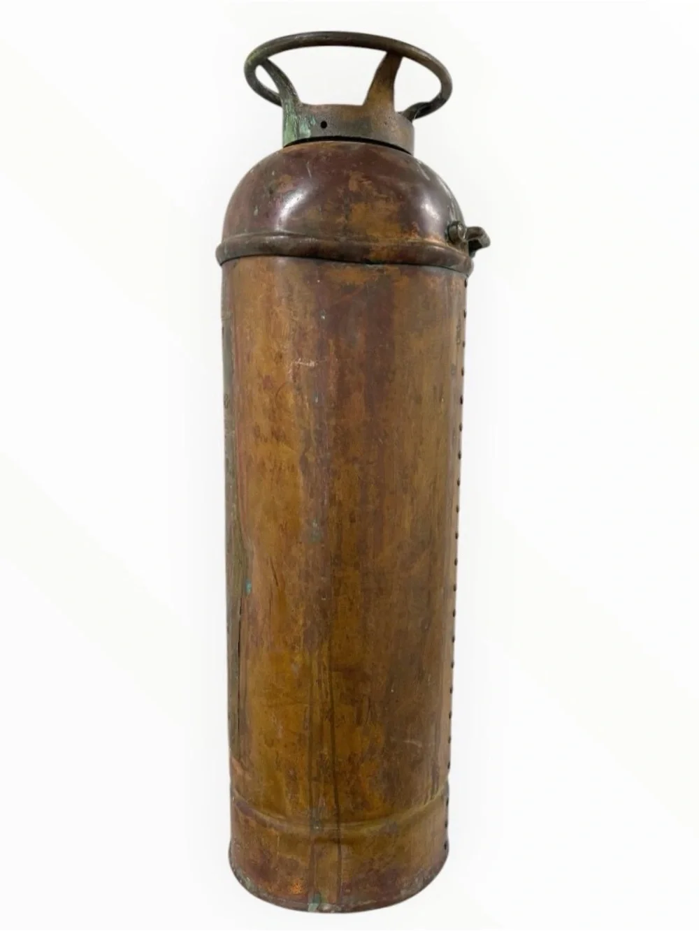 Antique Essanay Copper Soda Acid Fire Extinguisher Pyrene c1930-1935 2.5 Gal